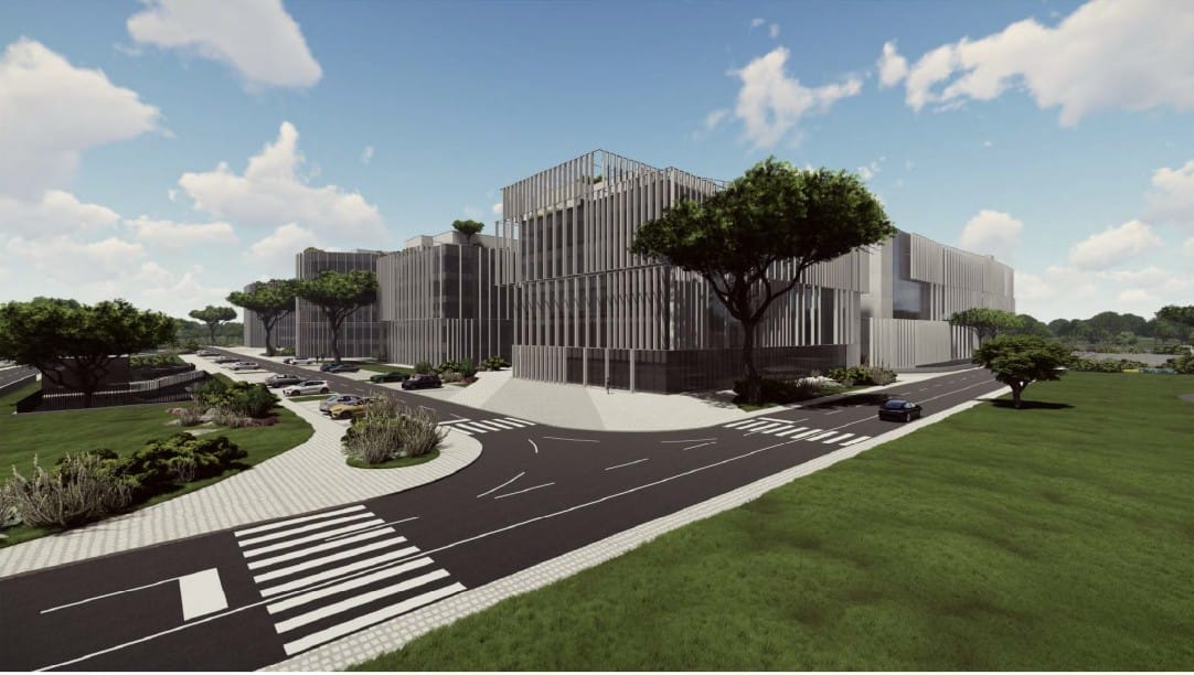 Planovi i nacrti novog KBC Osijek – valovito pročelje, ostakljena pročelja i zelene komponente