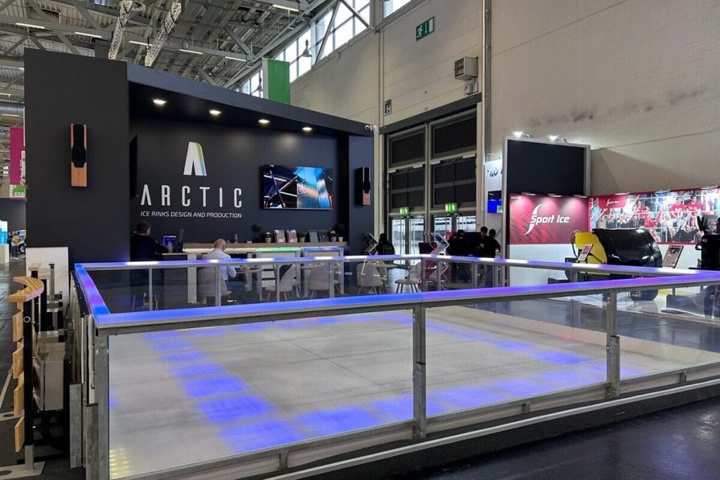 Tehnologija koja pomjera granice: Hrvatsko klizalište budućnosti osvaja svijet Klizalište budućnosti s pravim ledom i živim LED projekcijama, hrvatski inženjering
