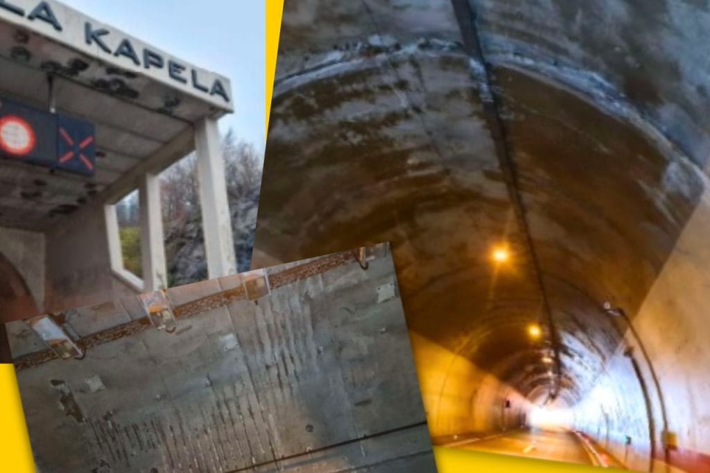 Kritično stanje najvažnijih tunela na A1: Sanacija “Dalmatine” pred vratima! Portal tunela Sveti Rok na autocesti A1 – Priprema za radove i privremena prometna regulacija