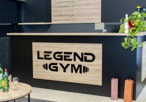Legend Gym Osijek prostrani dio sa spravama najpoznatijih svjetskih proizvođača