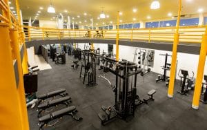 Posebno opremljen dio za djevojke u Legend Gymu s najmodernijim fitness spravama